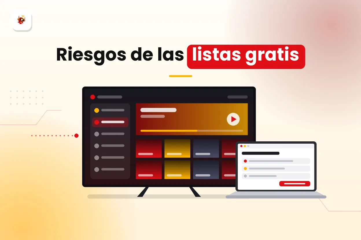 IPTV España gratis: riesgos de las listas IPTV gratuitas