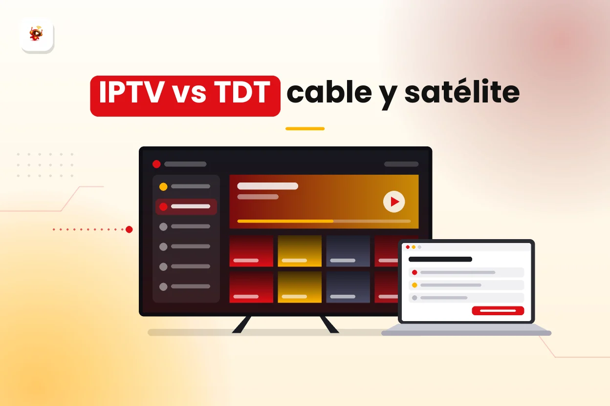IPTV vs TDT, cable y satélite: comparativa de diferencias