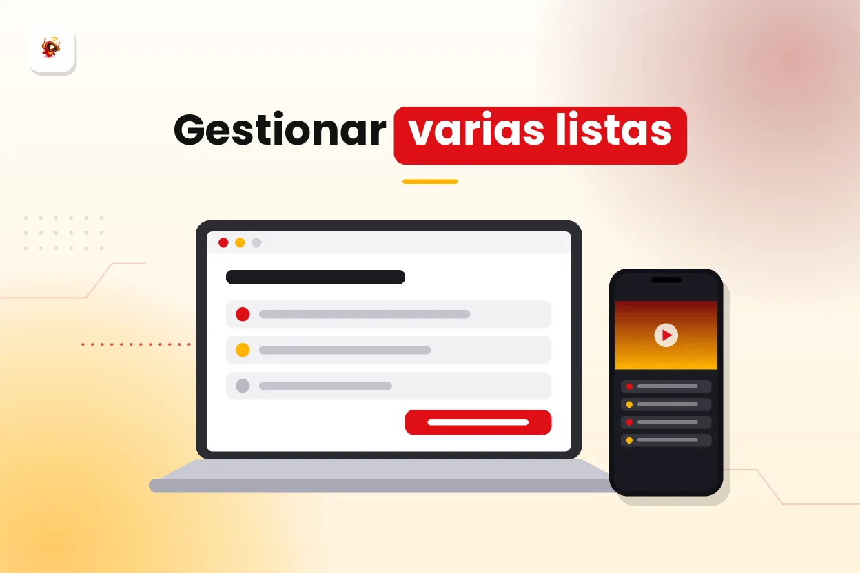 Smart One IPTV playlist: gestionar varias listas M3U