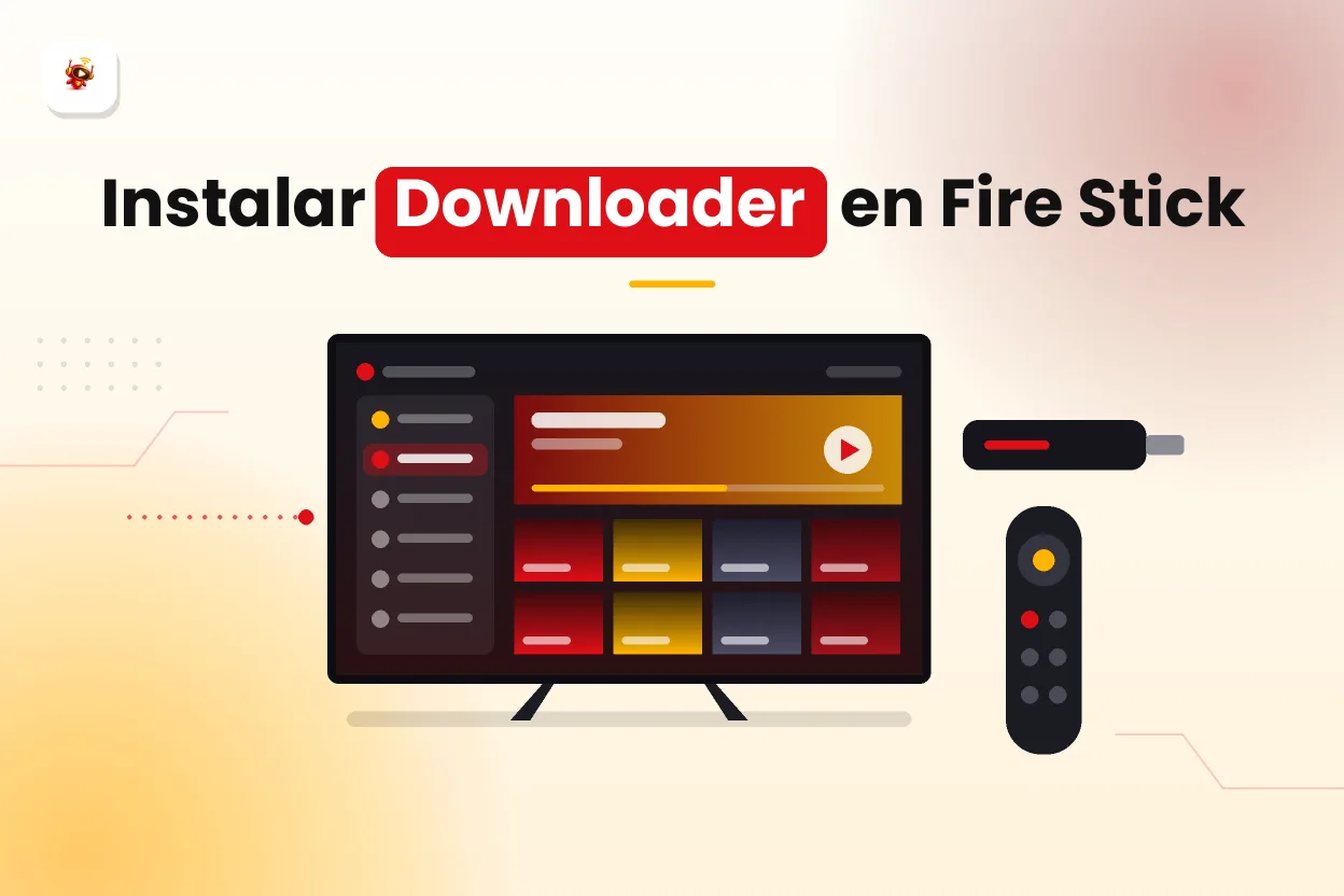 XCIPTV en Fire Stick: instalar Downloader paso a paso