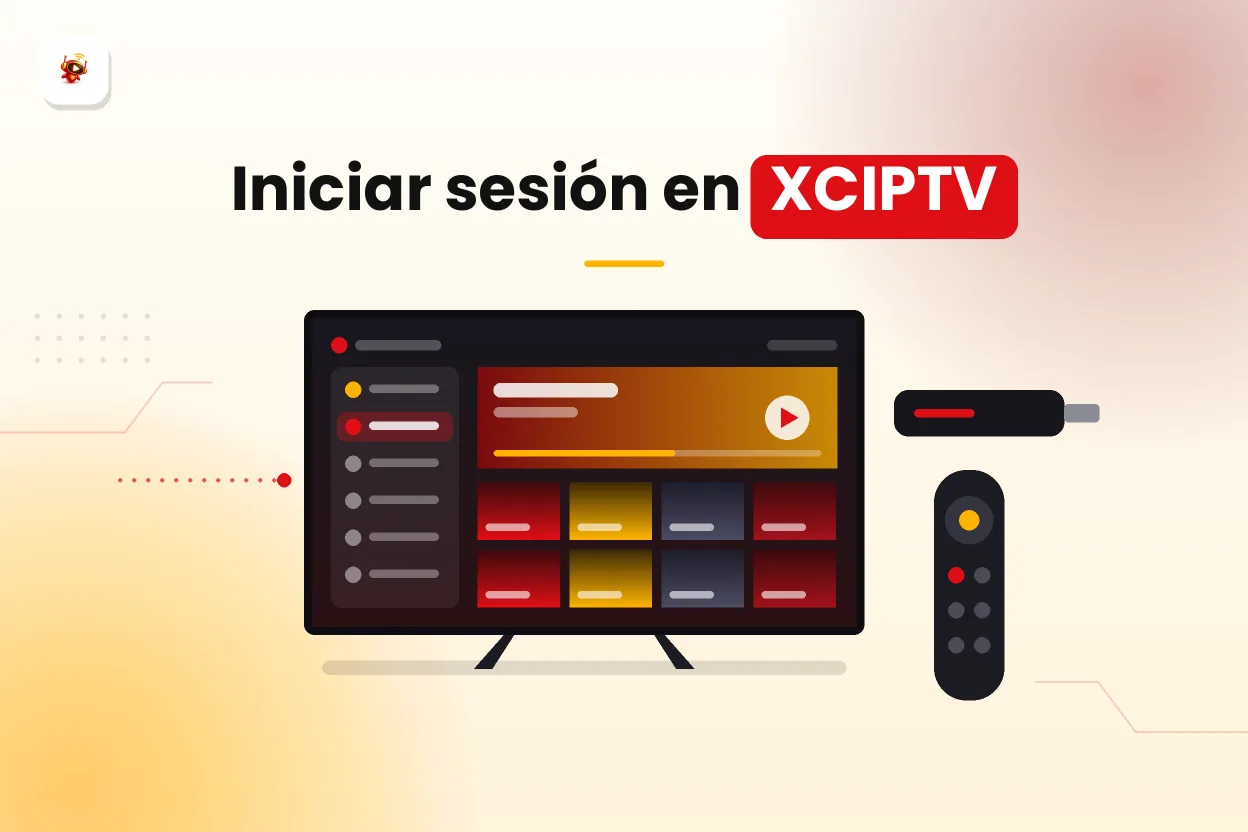 XCIPTV en Fire Stick: iniciar sesión con Xtream Codes